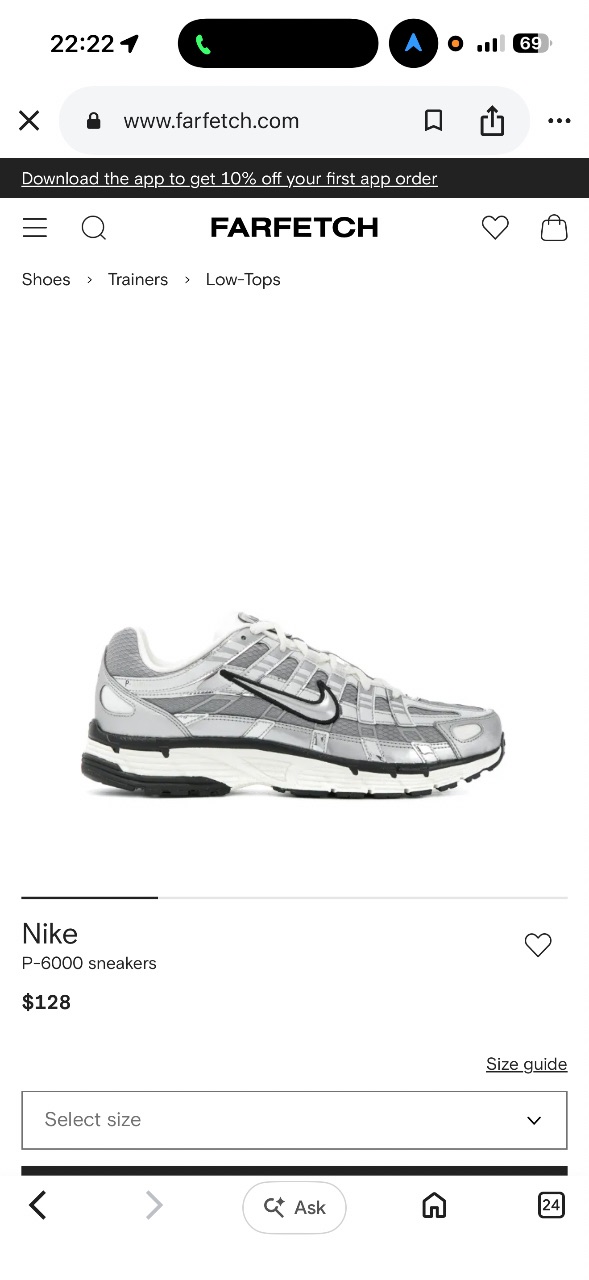 P-6000 sneakers